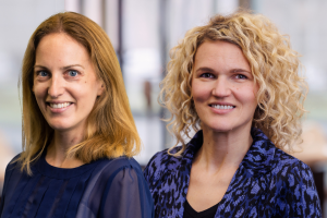 Eline Schiebroek en Tineke Van Hoey