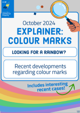 Cover explainer colour marks