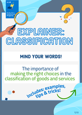 Cover of the explainer: classification