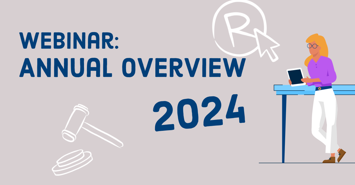 Webinar: annual overview 2024